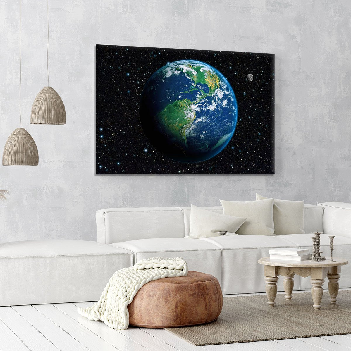 The Earth from space Canvas Print or Poster
