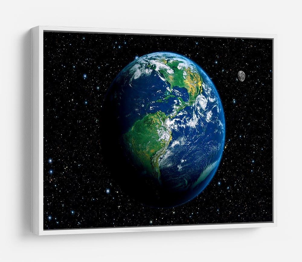 The Earth from space HD Metal Print