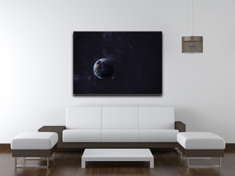 The Earth from space showing all they beauty Canvas Print or Poster - Canvas Art Rocks - 4