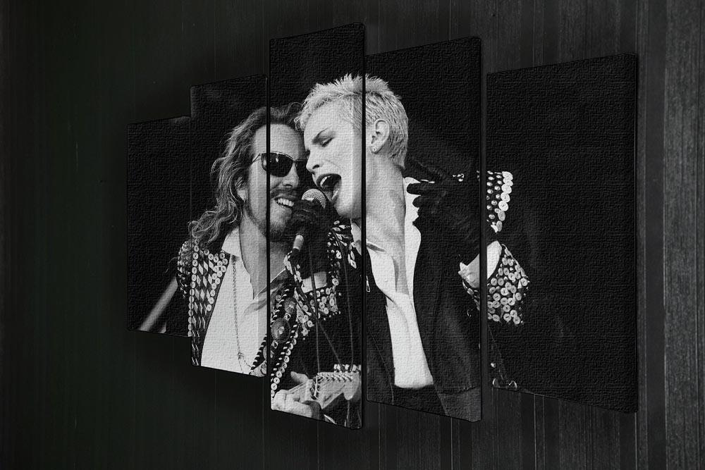 The Eurythmics live 5 Split Panel Canvas - Canvas Art Rocks - 2