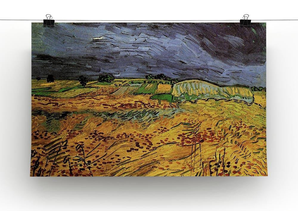 The Fields by Van Gogh Canvas Print & Poster - Canvas Art Rocks - 2