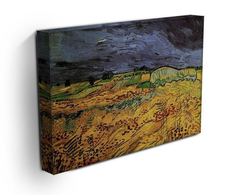 The Fields by Van Gogh Canvas Print & Poster - Canvas Art Rocks - 3