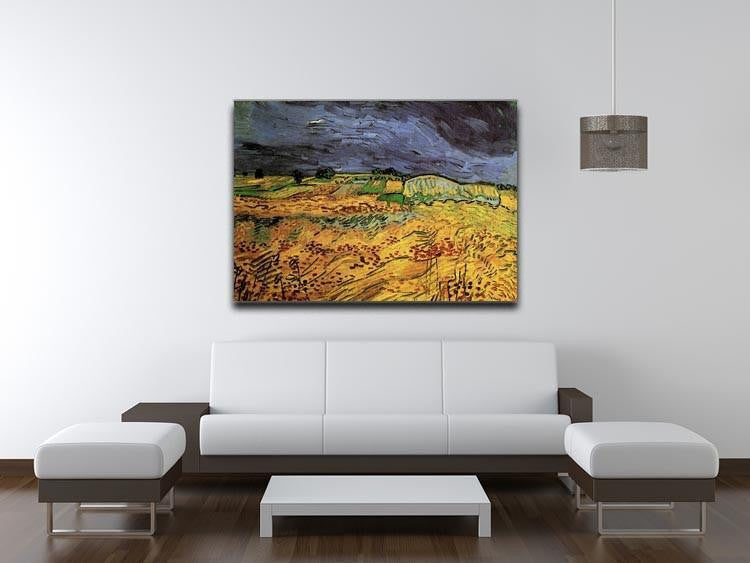 The Fields by Van Gogh Canvas Print & Poster - Canvas Art Rocks - 4