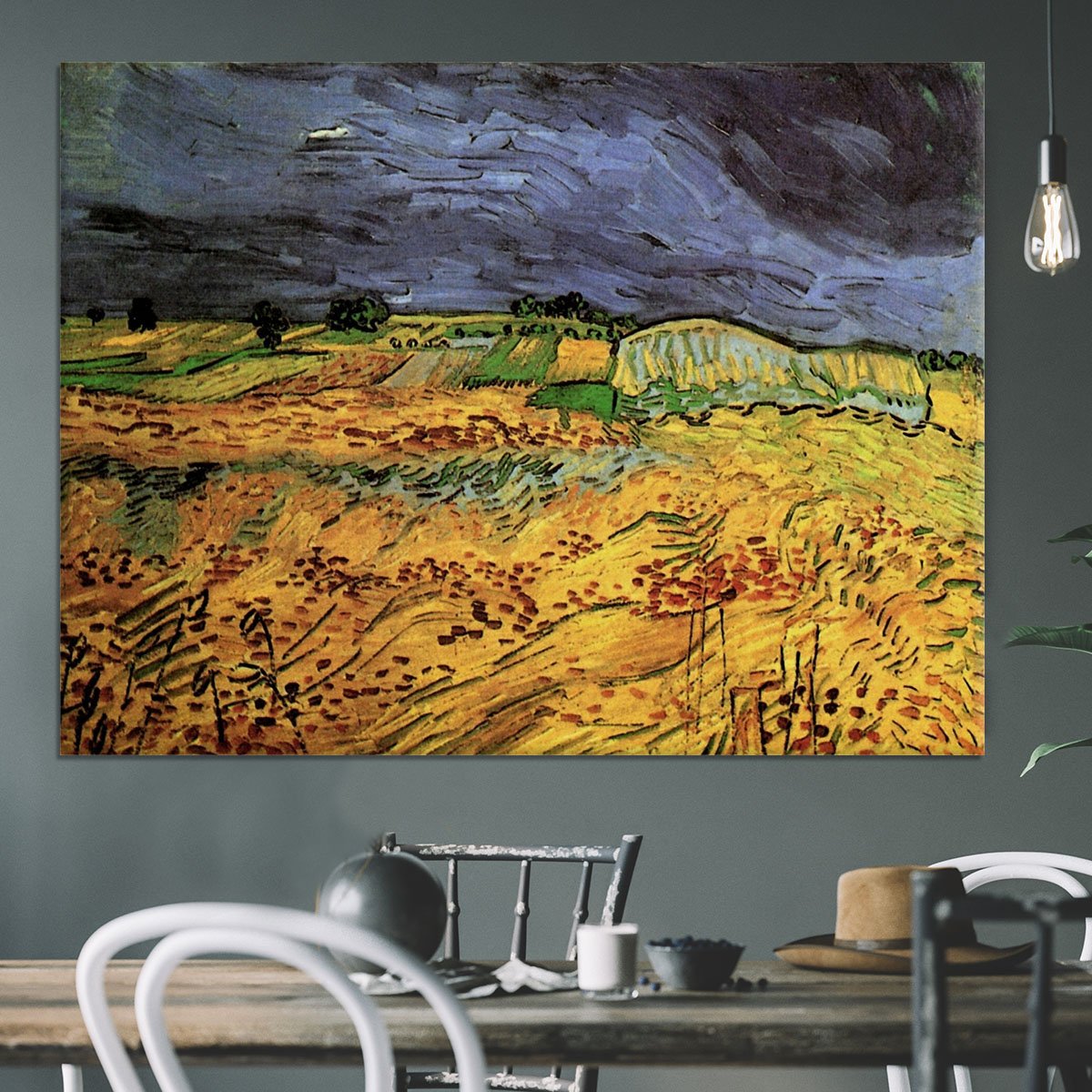 The Fields by Van Gogh Canvas Print or Poster