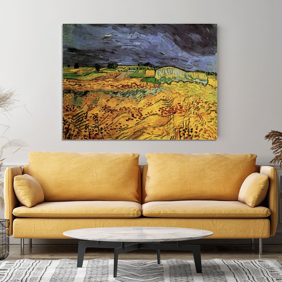 The Fields by Van Gogh Canvas Print or Poster