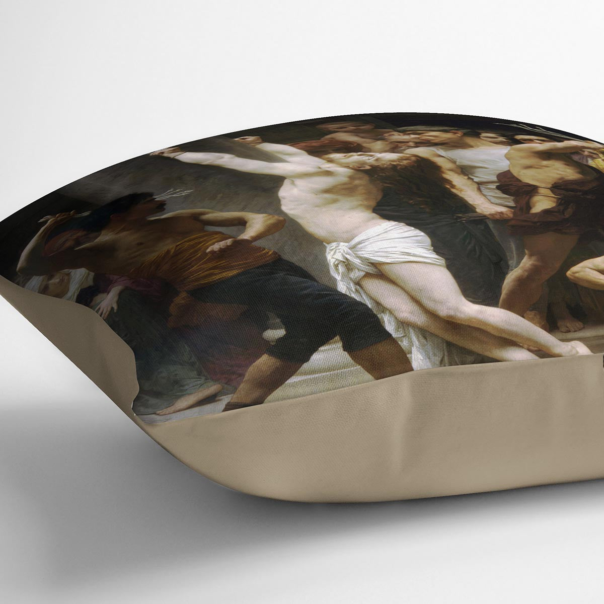 The Flagellation of Our Lord Jesus Christ By Bouguereau Cushion