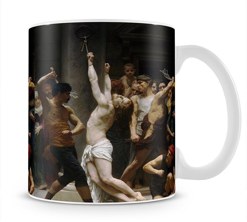 The Flagellation of Our Lord Jesus Christ By Bouguereau Mug - Canvas Art Rocks - 1