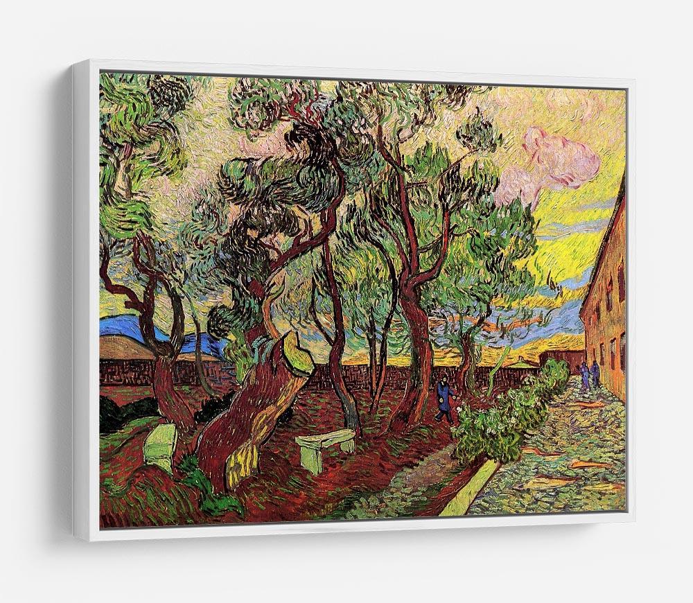 The Garden of Saint-Paul Hospital 3 by Van Gogh HD Metal Print