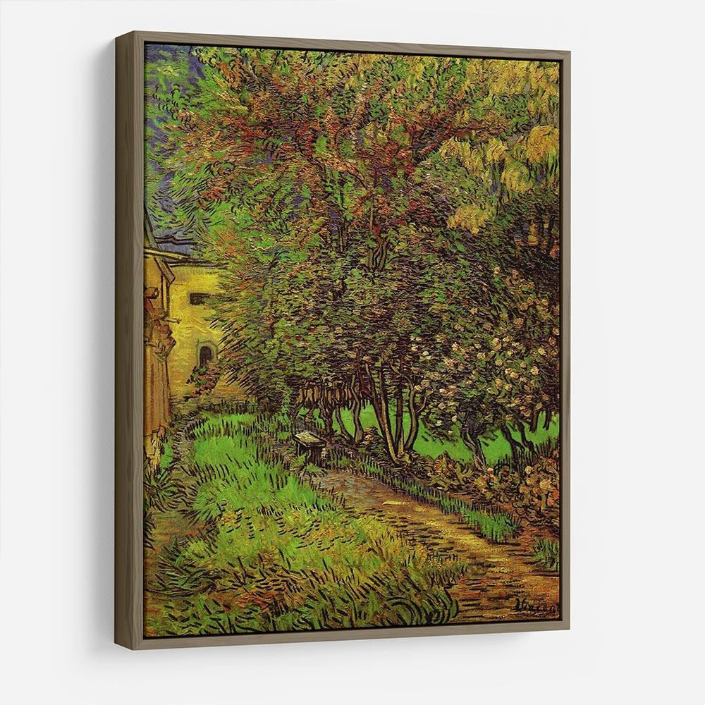 The Garden of Saint-Paul Hospital by Van Gogh HD Metal Print