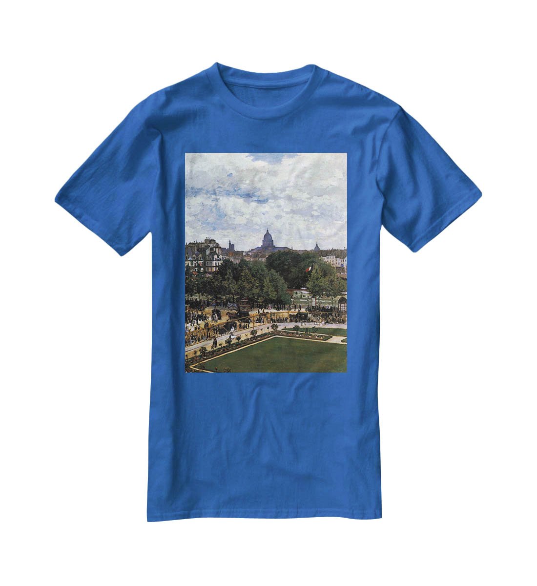 The Garden of the Infanta by Monet T-Shirt - Canvas Art Rocks - 2