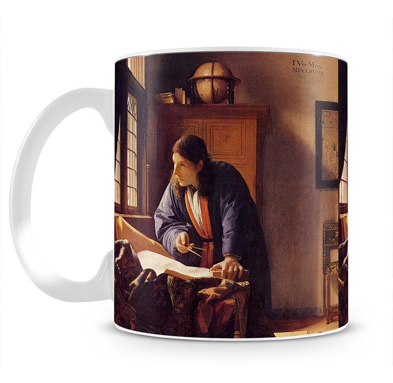 The Geographer by Vermeer Mug - Canvas Art Rocks - 1