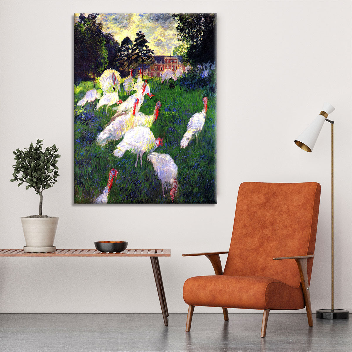 The Gobbler by Monet Canvas Print or Poster - Canvas Art Rocks - 6