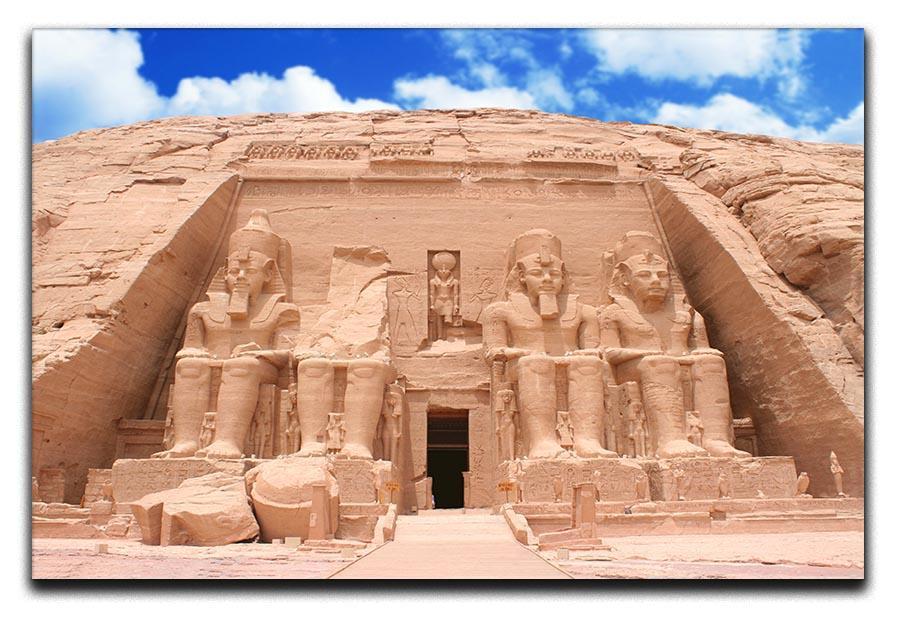 The Great Temple at Abu Simbel Canvas Print or Poster  - Canvas Art Rocks - 1