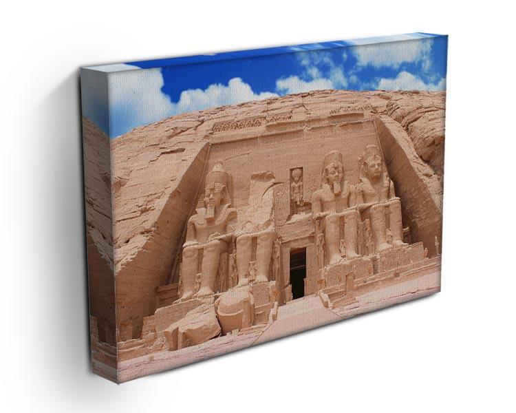 The Great Temple at Abu Simbel Canvas Print or Poster - Canvas Art Rocks - 3