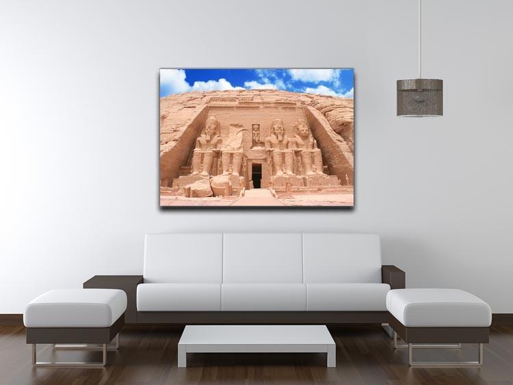 The Great Temple at Abu Simbel Canvas Print or Poster - Canvas Art Rocks - 4