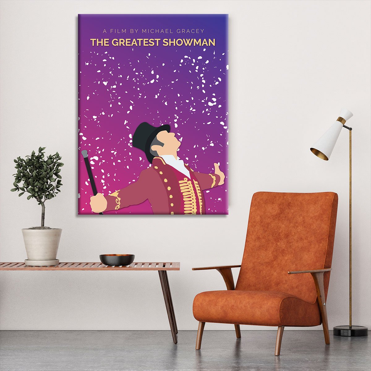 The Greatest Showman Minimal Movie Canvas Print or Poster