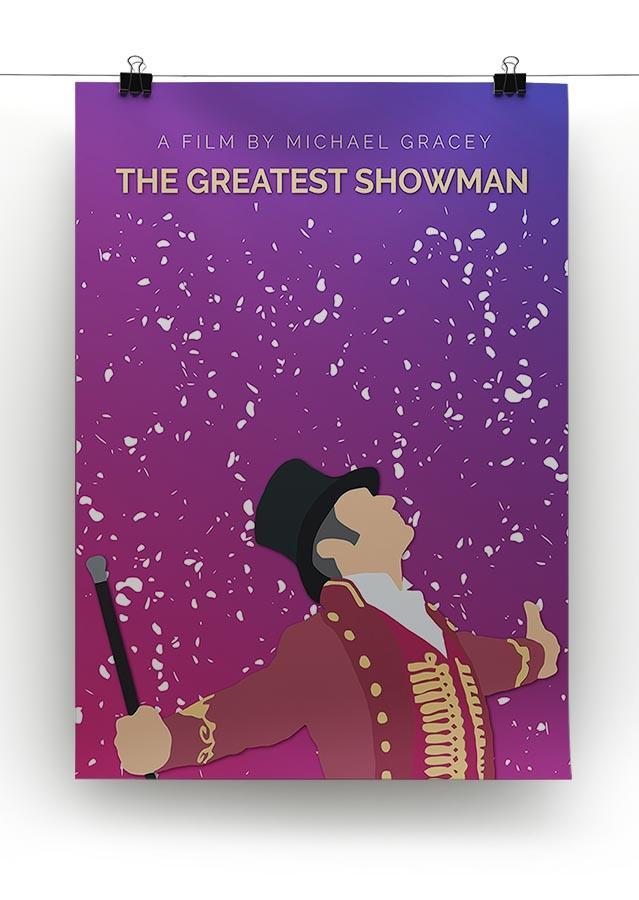 The Greatest Showman Minimal Movie Canvas Print or Poster - Canvas Art Rocks - 2