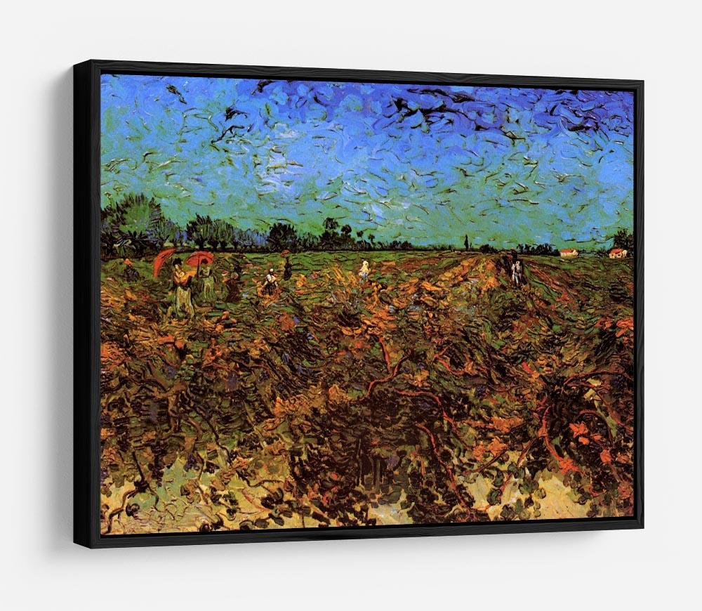 The Green Vineyard by Van Gogh HD Metal Print