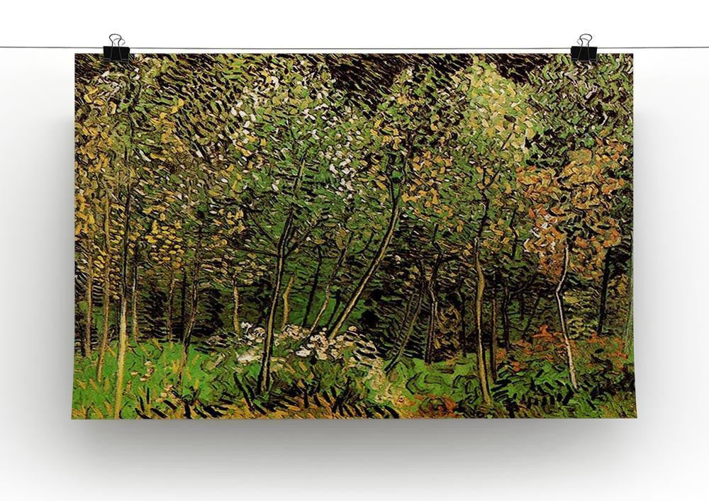 The Grove by Van Gogh Canvas Print & Poster - Canvas Art Rocks - 2