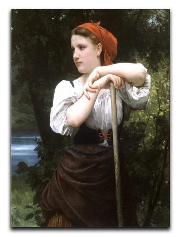 The Haymaker By Bouguereau Canvas Print or Poster  - Canvas Art Rocks - 1