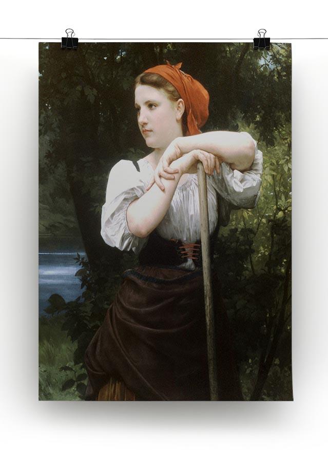 The Haymaker By Bouguereau Canvas Print or Poster - Canvas Art Rocks - 2
