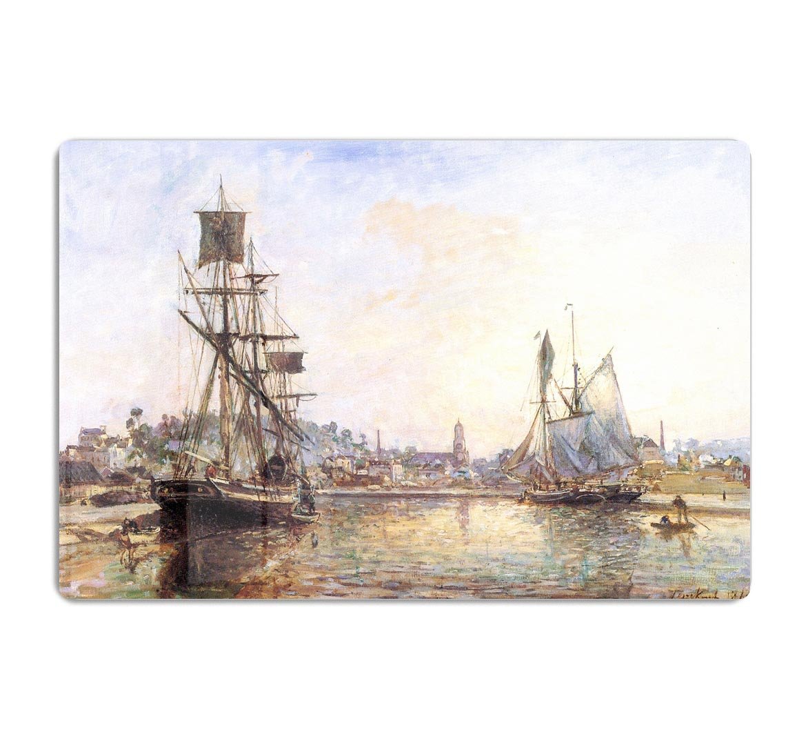 The Honfleur Port 2 by Monet HD Metal Print