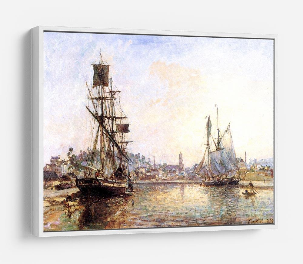 The Honfleur Port 2 by Monet HD Metal Print