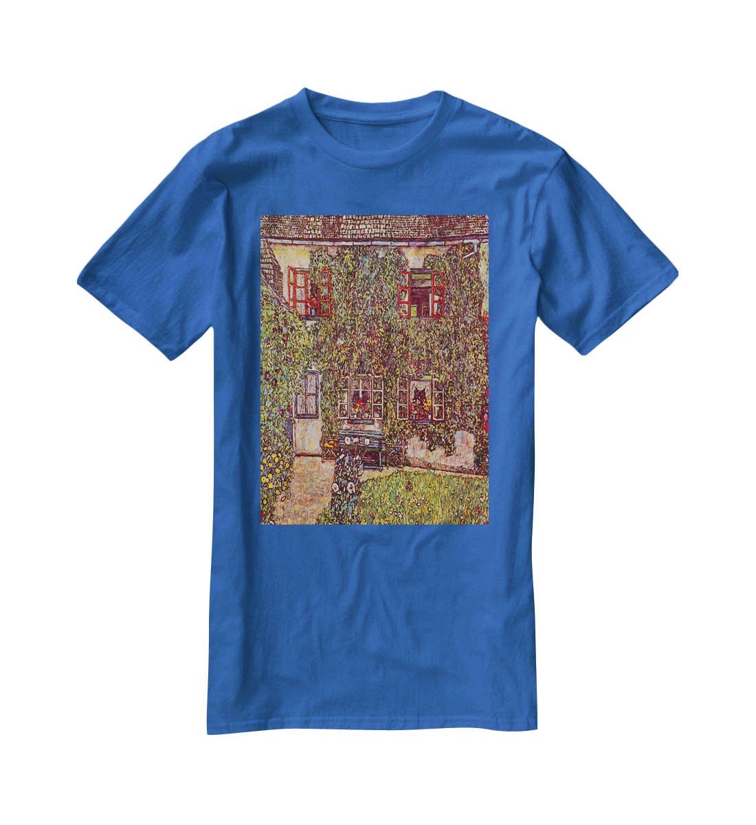 The House of Guard by Klimt T-Shirt - Canvas Art Rocks - 2