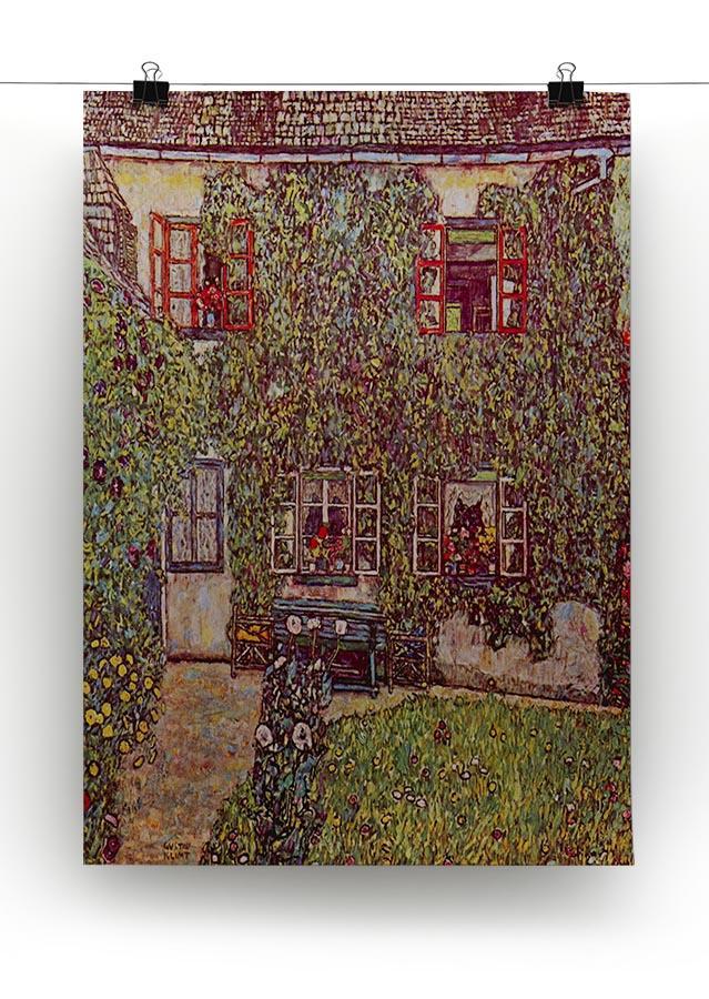 The House of Guard by Klimt Canvas Print or Poster - Canvas Art Rocks - 2