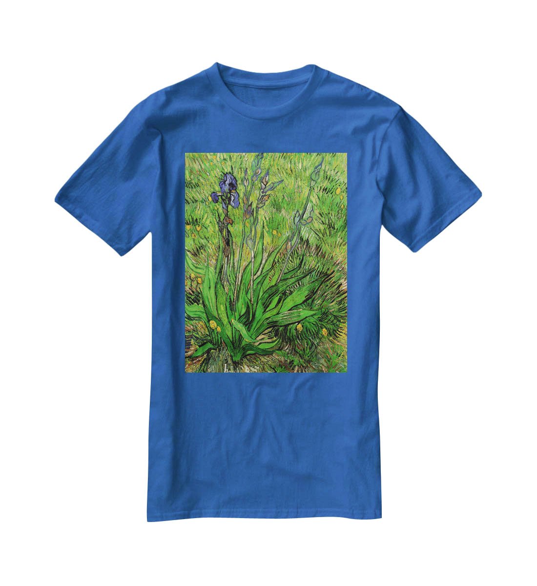 The Iris by Van Gogh T-Shirt - Canvas Art Rocks - 2