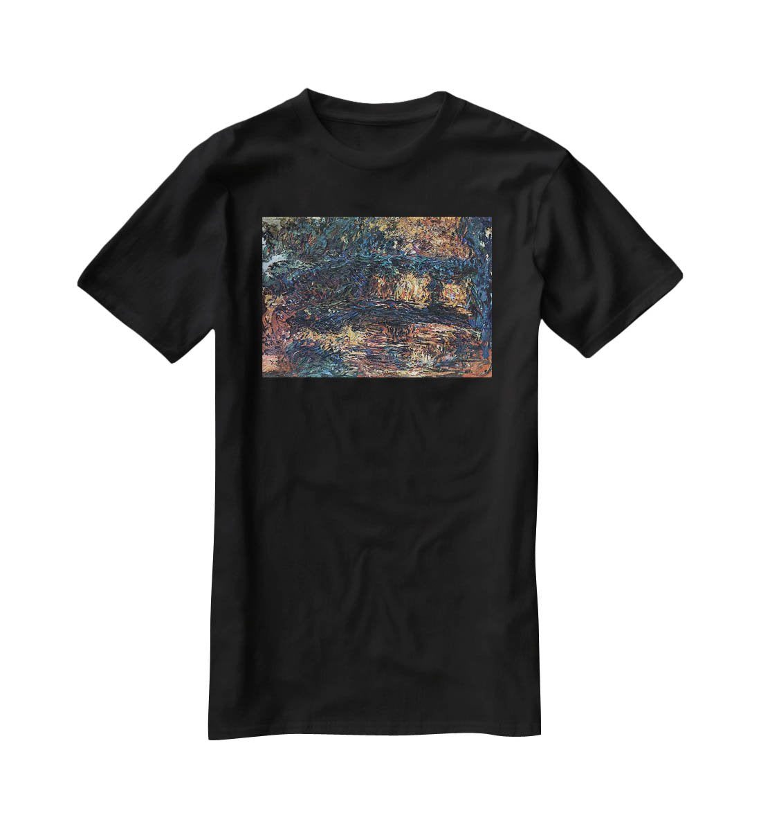 The Japanese Bridge 2 T-Shirt - Canvas Art Rocks - 1