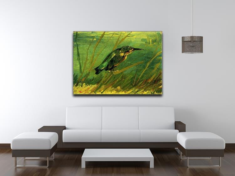 The Kingfisher by Van Gogh Canvas Print & Poster - Canvas Art Rocks - 4