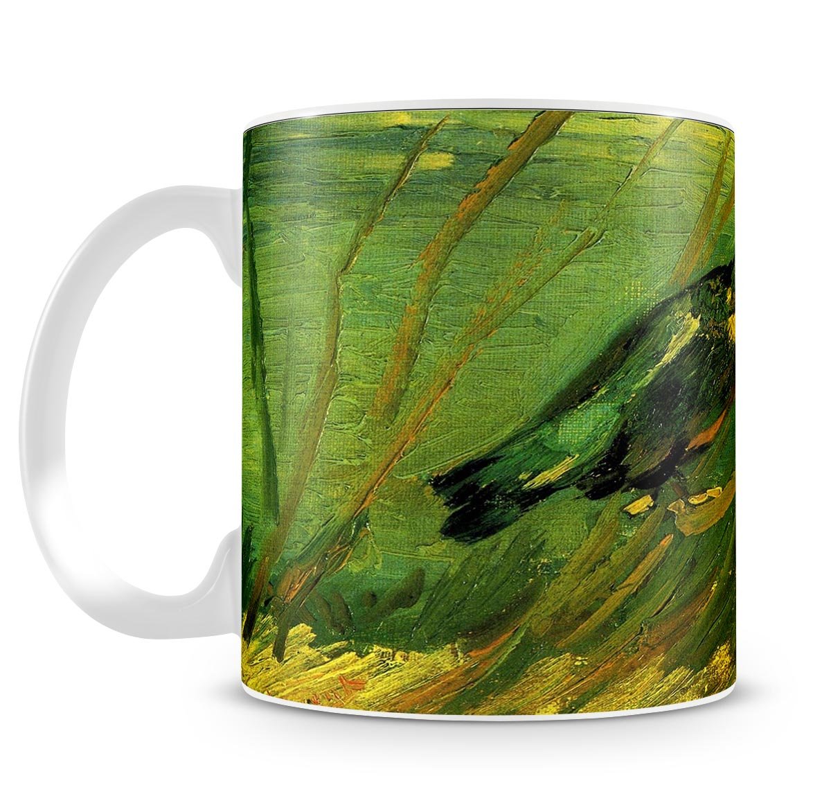 The Kingfisher by Van Gogh Mug - Canvas Art Rocks - 4
