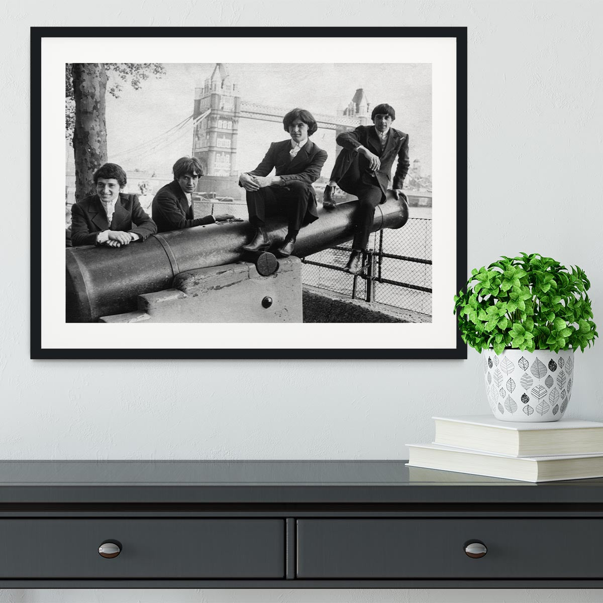 The Kinks Framed Print - Canvas Art Rocks - 1