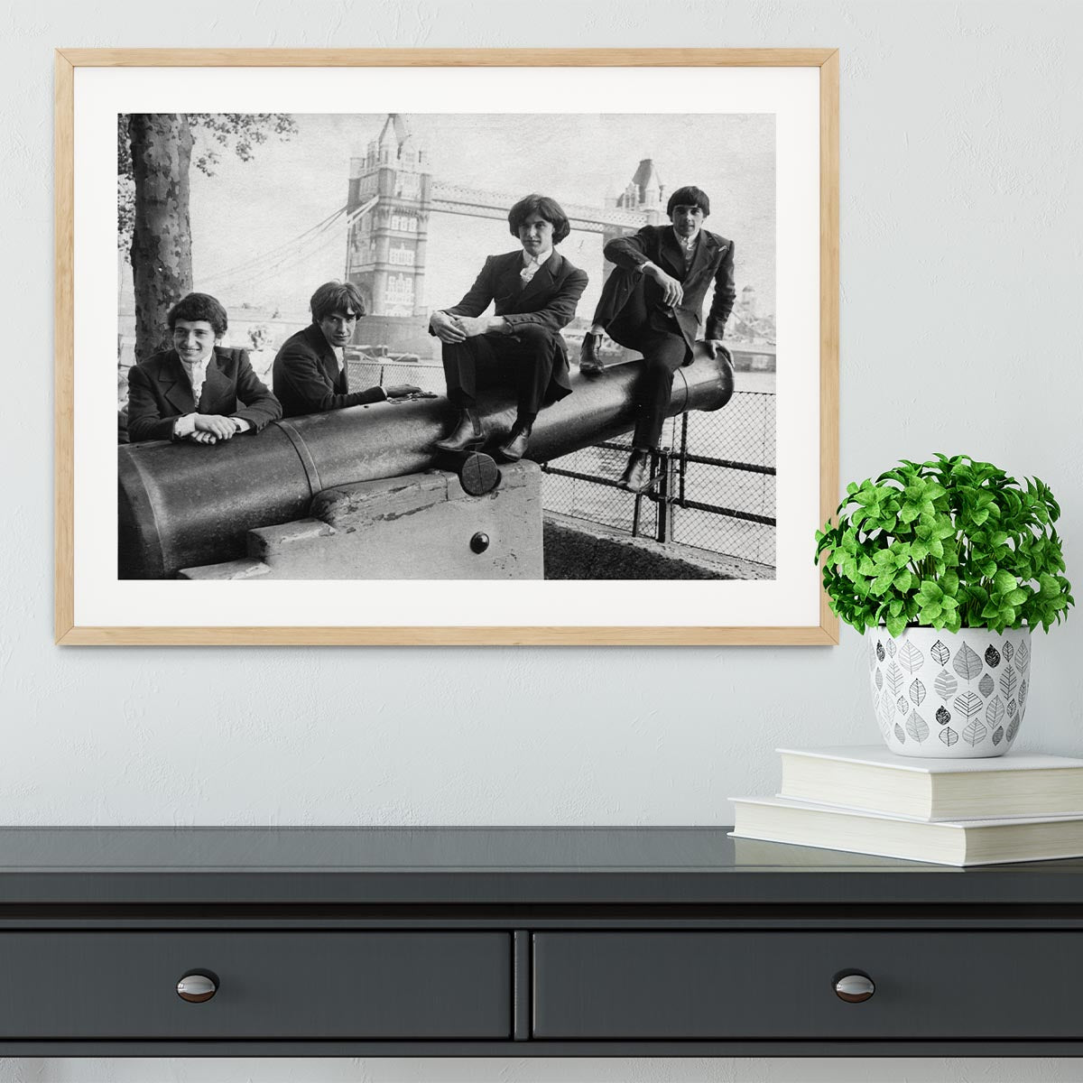 The Kinks Framed Print - Canvas Art Rocks - 3