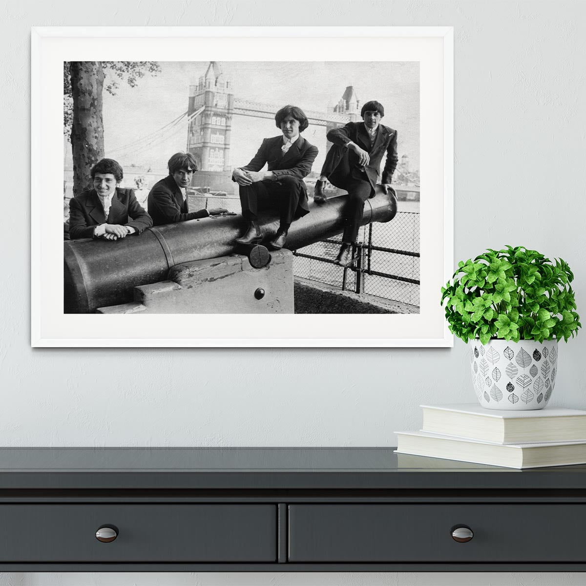 The Kinks Framed Print - Canvas Art Rocks - 5