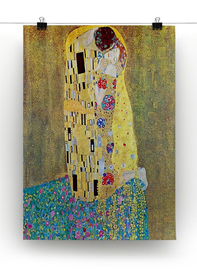 The Kiss 2 by Klimt Canvas Print or Poster - Canvas Art Rocks - 2