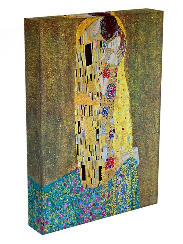 The Kiss 2 by Klimt Canvas Print or Poster - Canvas Art Rocks - 3