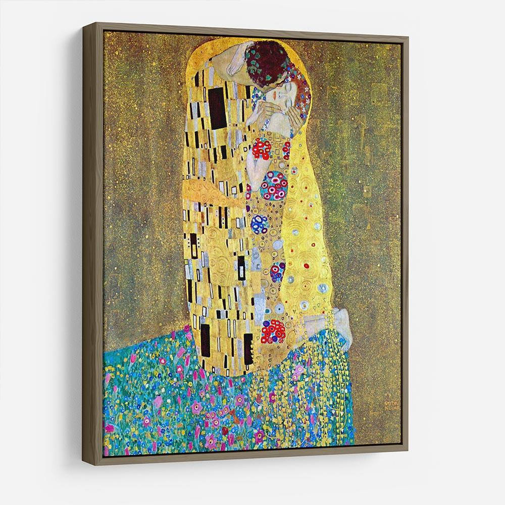 The Kiss 2 by Klimt HD Metal Print