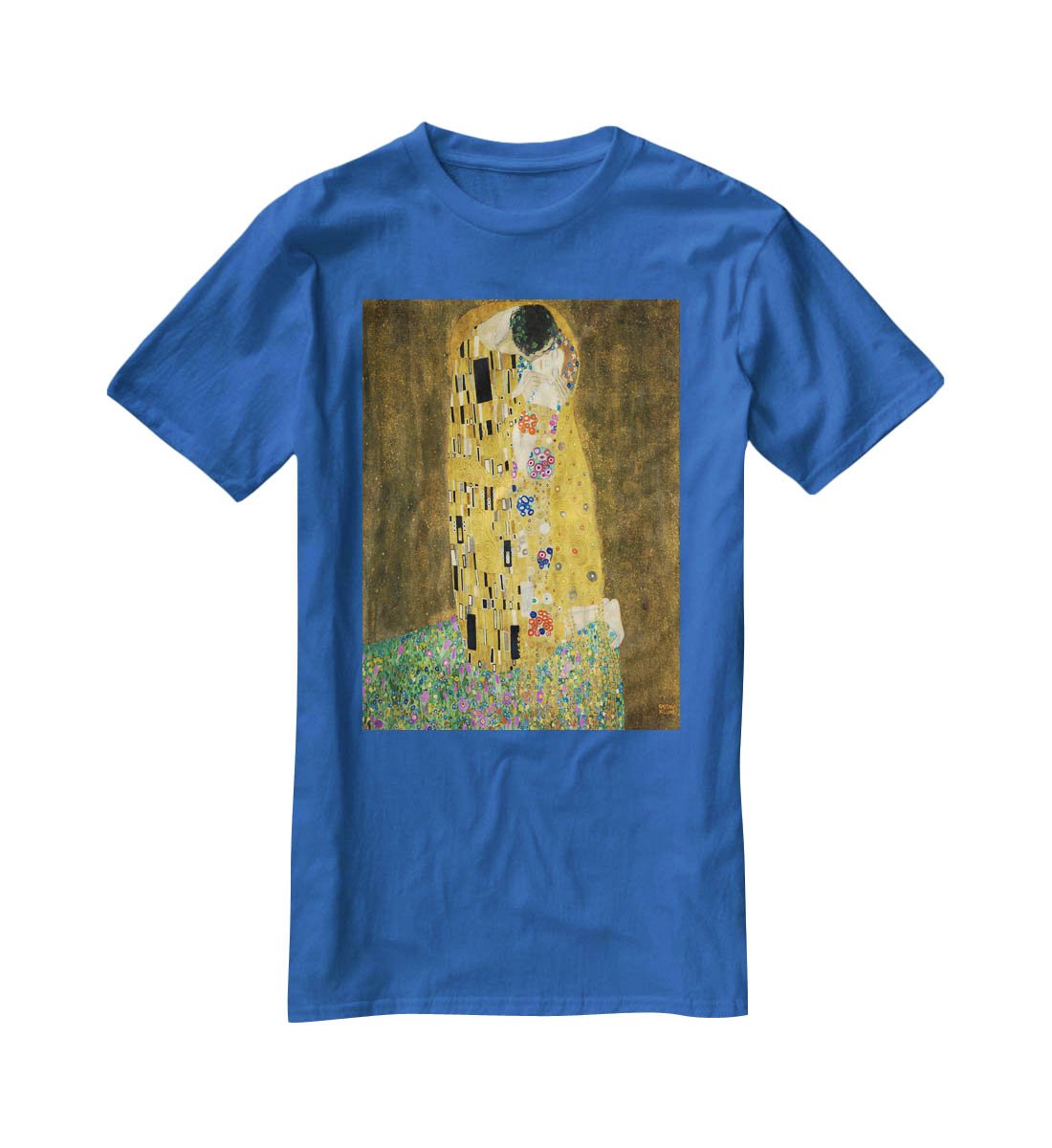 The Kiss by Klimt 2 T-Shirt - Canvas Art Rocks - 2