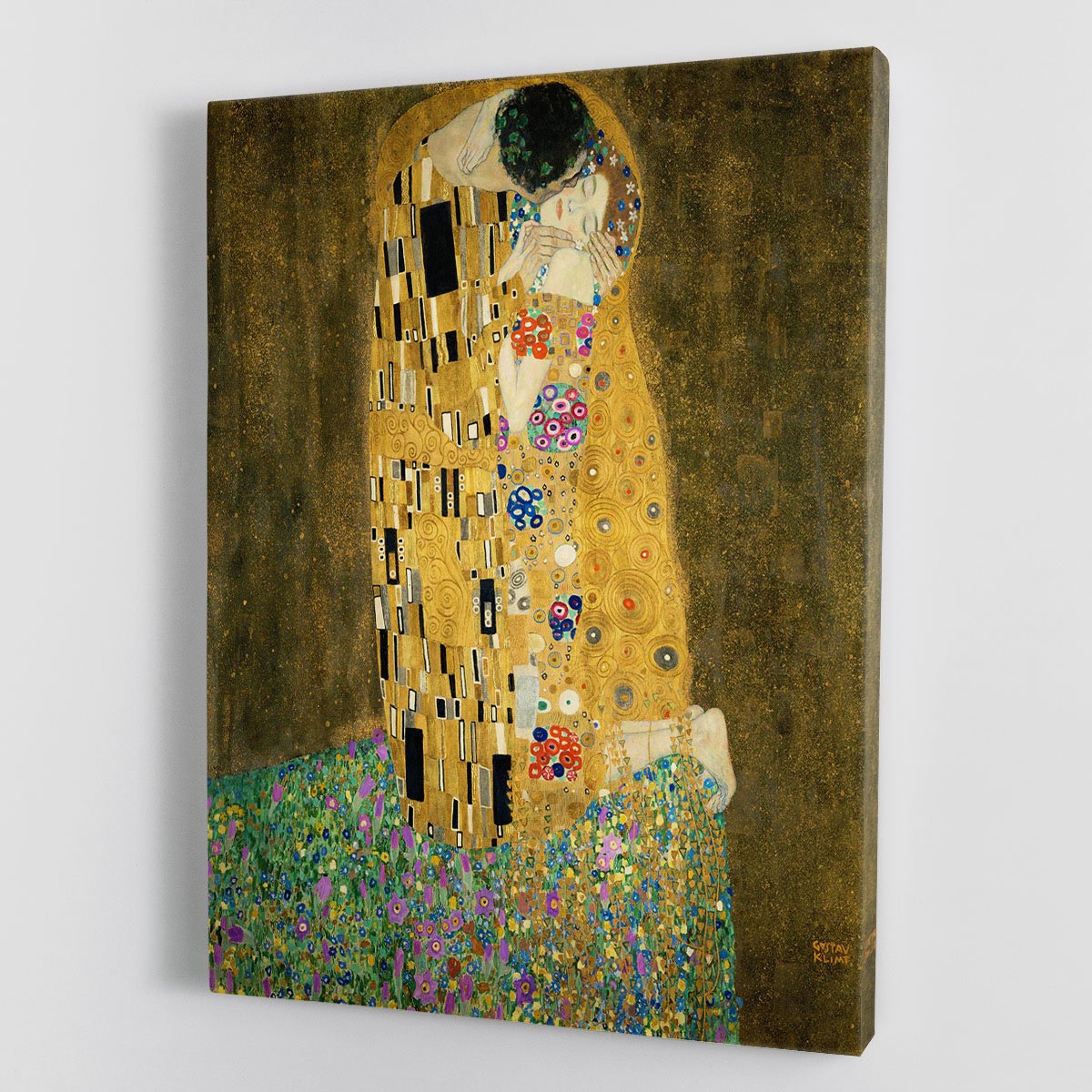The Kiss by Klimt 2 Canvas Print or Poster
