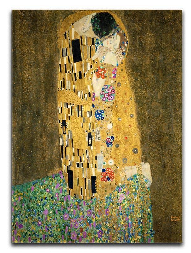 The Kiss by Klimt 2 Canvas Print or Poster  - Canvas Art Rocks - 1