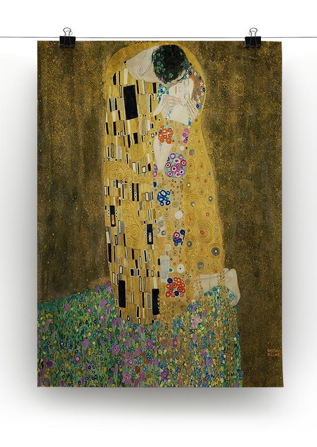 The Kiss by Klimt 2 Canvas Print or Poster - Canvas Art Rocks - 2