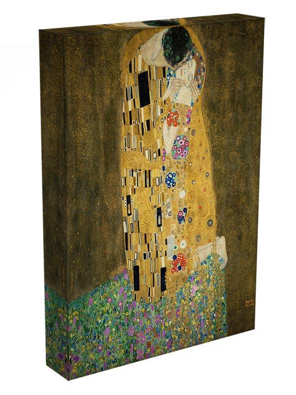 The Kiss by Klimt 2 Canvas Print or Poster - Canvas Art Rocks - 3