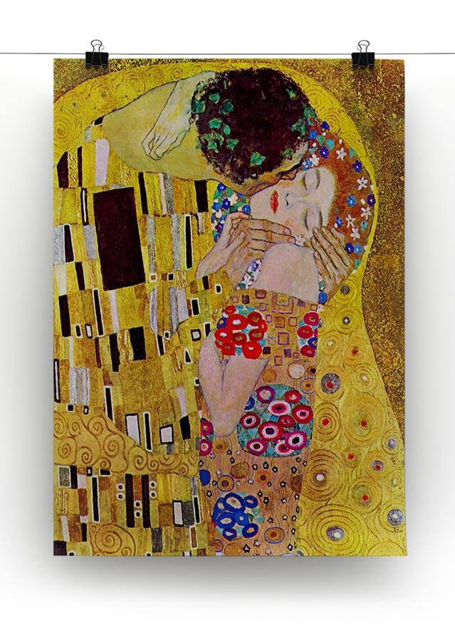 The Kiss by Klimt Canvas Print or Poster - Canvas Art Rocks - 2