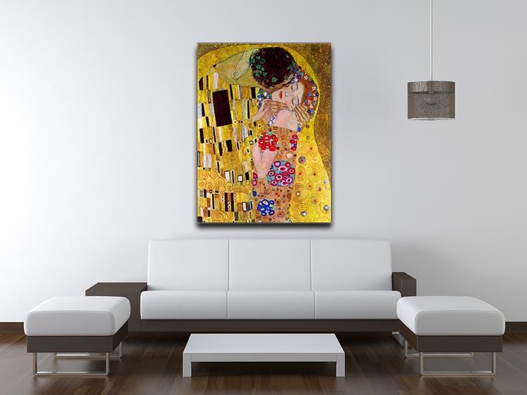 The Kiss by Klimt Canvas Print or Poster - Canvas Art Rocks - 4