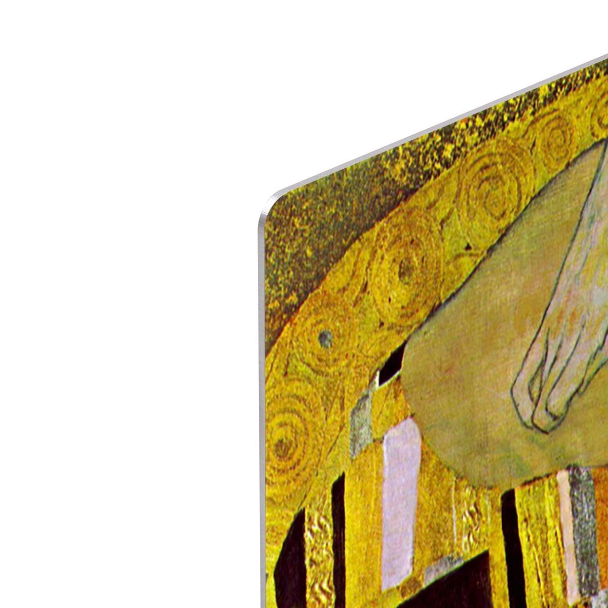 The Kiss by Klimt HD Metal Print
