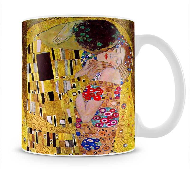 The Kiss by Klimt Mug - Canvas Art Rocks - 1