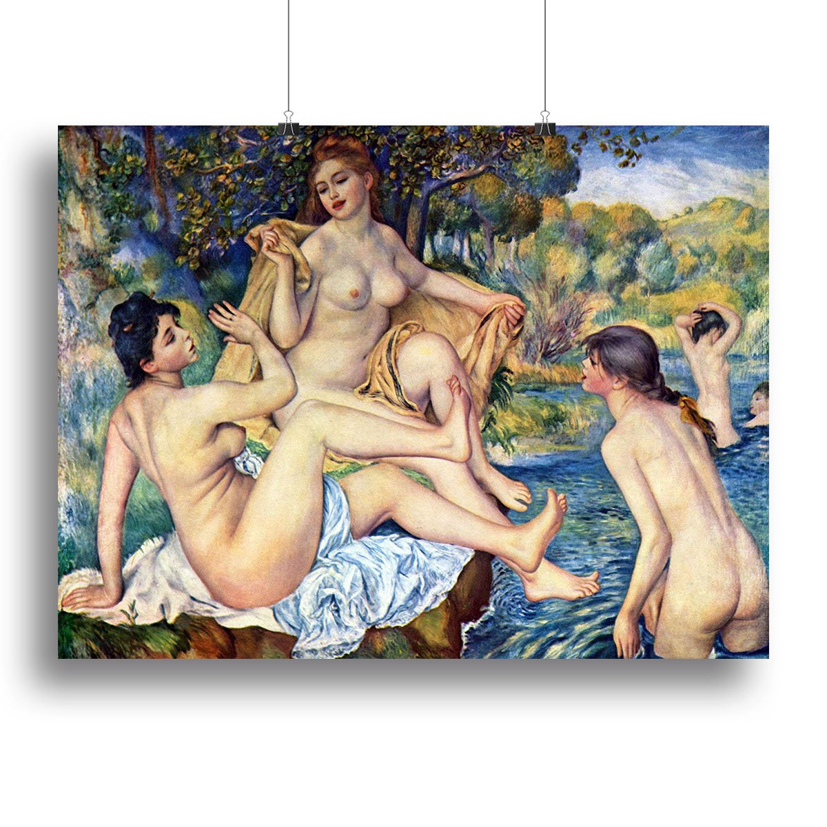 The Large Bathers by Renoir Canvas Print or Poster