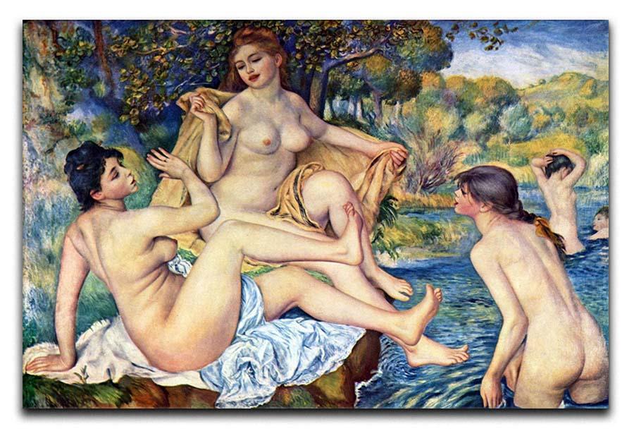 The Large Bathers by Renoir Canvas Print or Poster  - Canvas Art Rocks - 1